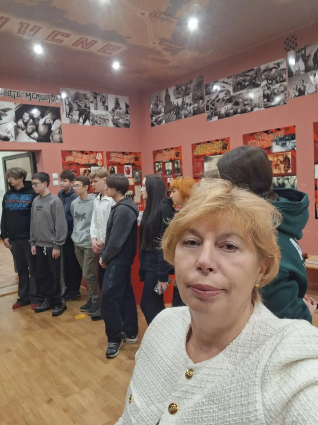 Вдохновляющий урок истории состоялся в Галерее Славы